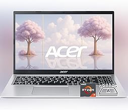 Aspire 3 Premium Laptop Computer Featuring Backlit Keyboard | AMD Ryzen 7 7730U CPU | 16GB RAM | 1TB SSD | 15.6" FHD Display | Webcam | Fast Wi-Fi 6 | Copilot AI Chat | Type-C | Windows 11 Pro