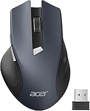 Sponsored Ad - Wireless Mouse for Laptop, 2.4GHz Computer Mouse 3 Adjustable DPI Office Cordless USB Mice with USBA Receiver, 6 Buttons, 1600 DPI, Medium to Large Sized Hands Compatible with PC, Lapto