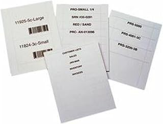 3" x 8" Laser Insert Sheets, Letter - Pref., 150/Pk