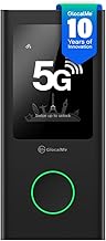 Sponsored Ad - GlocalMe Numen Air 5G Mobile Hotspot, Portable WiFi Hotspot for Travel in 200+ Countries, Ultra High Speed Pocket Hotspot Device with Speed Up to 2.5Gbps, No SIM Card Required, 16 Conne