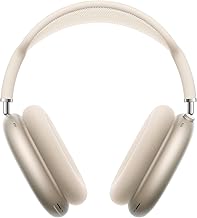 AirPods Max Wireless Over-Ear Headphones, Pro-Level Active Noise Cancellation, Transparency Mode, Personalized Spatial Audio, USB-C Charging, Bluetooth Headphones for iPhone - Starlight