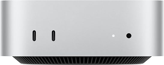 2024 Mac mini Desktop Computer with M4 chip with 10‑core CPU and 10‑core GPU: Built for Apple Intelligence, 16GB Unified Memory, 256GB SSD Storage, Gigabit Ethernet. Works with iPhone/iPad