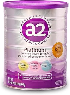 Sponsored Ad - a2 Platinum® Premium Infant Formula for Babies Ages 0-12 Months, Whole Milk Powder-Based Formula with Iron, Nutritionally Complete, Made with Pure and Natural a2 Milk®, 31.7- oz Can