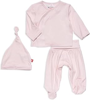Magnetic Me Modal Newborn Take Home Kimono Set | Silky Soft Modal Fabric