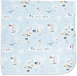 Magnetic Me Modal Soothing Swaddle Blanket | Silky Soft Modal Fabric | Sea The World | One Size