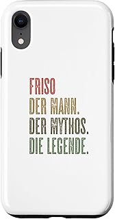 iPhone XR FRISO - der Mann der Mythos die Legende | Name Komisch - Case