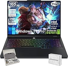 Legion Pro 5i Gen 10 Gaming Laptop (2025) - GeForce RTX 5070 Ti, Intel 24 Core Ultra 9 275HX, 32GB RAM, 1TB SSD, 16.0" WQXGA OLED 165Hz, 24zone RGB Backlit, Win 11 Pro, Wi-Fi 7, Accessories