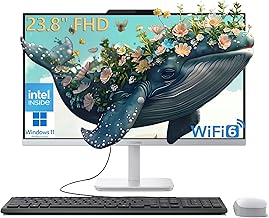 24 All-in-One Desktop Computer for Home Office, 23.8" Fhd Business Aio, Intel 8-Core Processor (Beat i5-1140g7), 32gb Ddr4 Ram, 1tb Pcie Ssd, WiFi 6, Bluetooth 5.2, Windows 11 Pro, Vent-Hear
