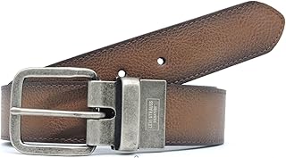 Sponsored Ad - Levi Strauss Signature - Premium Leather Reversible Belt for Men for Jeans, Work, Dress & Casual pants | Cinturon Para Hombre