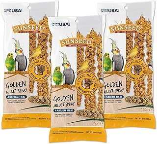 Sunseed Golden Spray Millet Treat for Birds, 12 oz