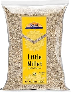 Rani Little Millet (Panicum Sumatrense) Whole Ancient Grain Seeds 28oz (800g) ~ All Natural | Gluten Friendly | NON-GMO | Kosher | Vegan | Indian Origin | Kutki/Shavan/Saamai/Sama Kannada