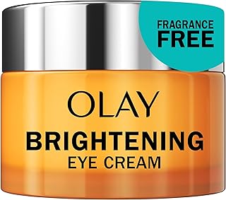 Brightening Eye Cream, Vitamin C, Fragrance-Free, 0.5 oz