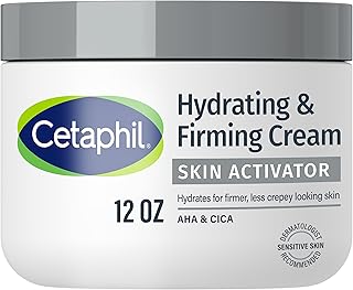 Sponsored Ad - Skin Activator Hydrating & Firming Body Cream 12oz, Mandelic Acid (AHA) and Centella Asiatica (CICA) Cream, Hydrates and Firms Aging Skin, Anti-Aging Skincare, 12 oz