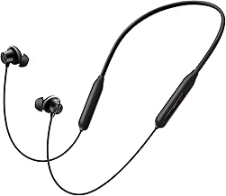 One Plus Bullets Wireless Z3 Bluetooth 5.0 in Ear Earphones, Spacial Audio – 12.4 mm Drivers, 36 Hrs Battery Life (Mambo Midnight)