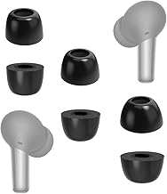 Memory Foam Eartips Case Replacement for OnePlus Buds Pro/Pro 2 / OnePlus Buds 3 / OnePlus Buds Pro 3 / Nord Buds 3 / Nord Buds 3 Pro Earbuds Ear Pad (Tips)