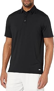 Men's Slim-Fit Quick Dry Tech Stretch Lightweight Golf Polo Shirt