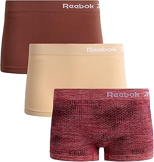 Sponsored Ad - Womens Boyshorts Underwear - 3 Pack Stretch Performance Boyshort Underwear for Women - 3" Inseam Soft Boyshort Panties