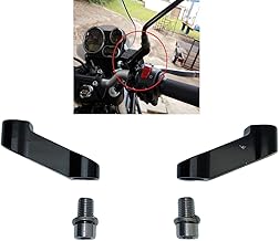 Royal Enfield Himalayan & Scram 411 Rear View Mirror Extensions Riser RE Adapter, RE Side Mirrors. JL Missouri Parts & Misc.
