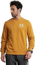 Re Chain Link Men's Sweatshirt 100% Cotton Pullover Shirt Round Neck Long Sleeves Relaxed Fit Casual Sweatshirt