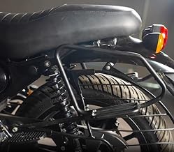 Motorcycle Exhaust Shield with Saddle Stay Compatible with Royal Enfield Hunter 350