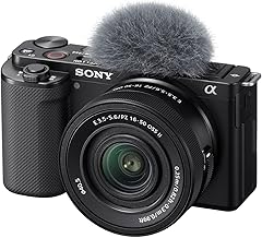Alpha ZV-E10 - APS-C Interchangeable Lens Mirrorless Vlog Camera Kit - Black, ZVE10KB