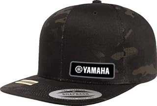 Yamaha Snapback Racing Hat Monster Energy, Classic Logo, Throwback Logo One Size Fits Most