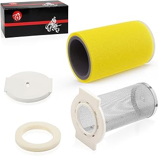 Air Filter & Guide & END CAP Kit For Yamaha Big Bear 350 Moto-4 250 350 Timberwolf 250 YFB250 1987-2000 Kodiak 400 YFM400FW 1993-1999