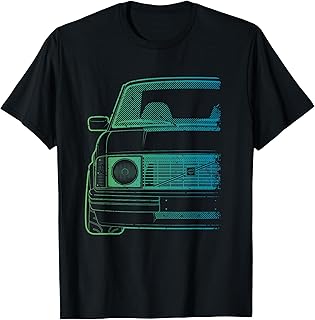 Vintage 240 Turbo Green Gradient Tshirt T-Shirt