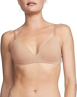 Women's Lightly Lined Wireless T-Shirt Bra, Bras for Women (32A-38DDD)